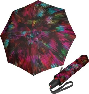 Zdjęcie produktu dla Knirps KNIRPS T.200 Medium Duomatic Peacock Red - elegancki, w pełni automatyczny parasol