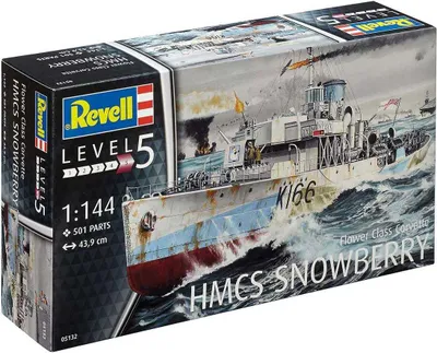 Zdjęcie produktu dla Revell Flower Class Corvette "HMCS Snowberry" 1:144