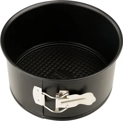 Image de Zenker Moule à Panettone, moule à charnière avec revêtement anti-adhésif, moule en noir pour petits gâteaux (Moule à gâteau : env.Ø185x100 mm)