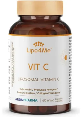 Obrázok produktu pre Aronpharma Lipo4Me Vit. C Lipozomálny vitamín C 60 kapsúl
