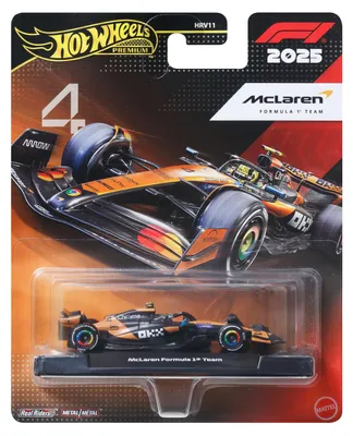 Immagine prodotto di Hot Wheels Formula 1 - 2025 McLaren Formula 1 Team - JKD81