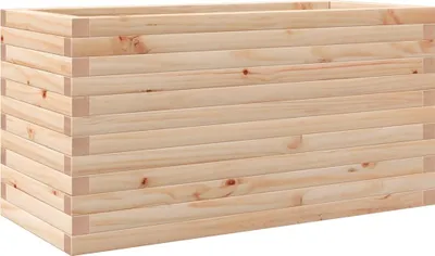 Zdjęcie produktu dla vidaXL Sadzarka 90x40x45,5 cm z litego drewna sosnowego