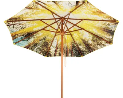 Immagine prodotto di Ombrellone Malaga 300/8 Forest rotondo, Ø circa 300 cm