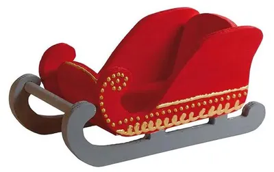 Image de Traîneau de Noël Beleduc | 24 pièces