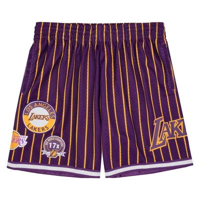 Produktbild von Los Angeles Lakers NBA Mitchell & Ness Hometown Mesh Shorts-2XL