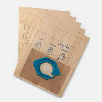Obrázok produktu pre INF 5 ks Vrecká do vysávača z mikrovlákna - Svetlohnedé, pre Nilfisk GA70/GM80/GM90