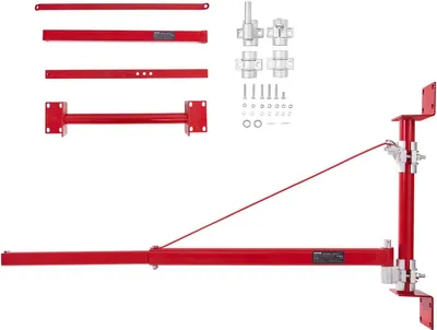 Image de Support bras électrique pour palan – capacité de 300 à 600 kg – rotation de 180 degrés – en acier