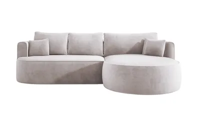 Produktbild von Domo-Home Moderne Ausziehbare Ecksofa FIORE Mit Schlaf-Funktion, Couch mit automatischer Auffaltung, Sofa, Schlafcouch RECHTS 284x183x82 cm Salvador 13