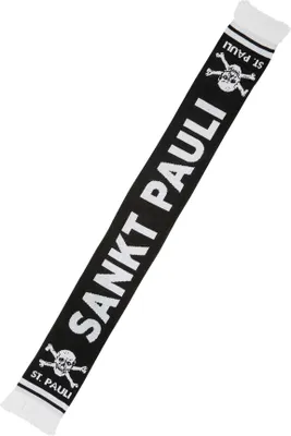 Produktbild von FC St. Pauli - Sankt Pauli - Schal schwarz/weiß
