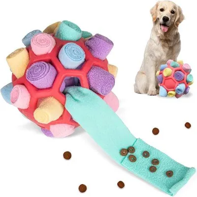 Produktbild von Hundespielzeug - Schnellball Hund - Schnellball - Waschbar und tragbar - 20 cm - Geruchstraining und Stressreduktion