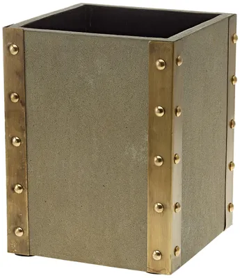 Imagen del producto de Macetas de madera para interior y exterior, color gris