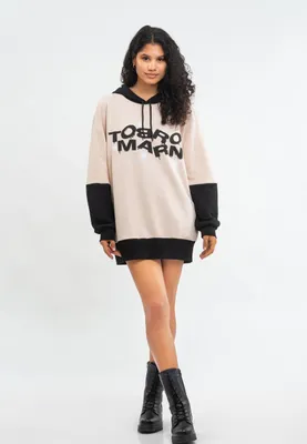 Produktbild von Tom Barron Freizeitanzug WOMEN OVERSIZE FIT TUNIC SWEATSHIRT