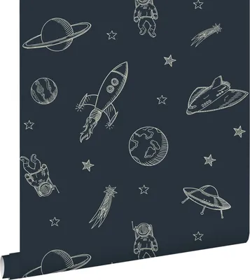 Obrázek produktu pro ESTAhome tapeta vesmírná tmavě modrá 50 x 900 cm