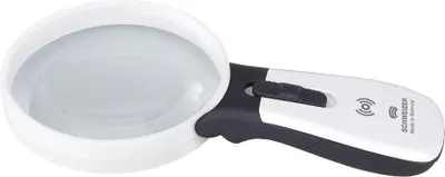 Image de Schweizer ERGO-Lux i Mobil 1,5 fach/ Ø 100mm Kaltweiß Einzellupe