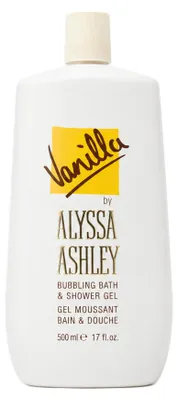 Produktbild von Alyssa Ashley Vanilla Bubbling Bath and Shower Gel 500ml