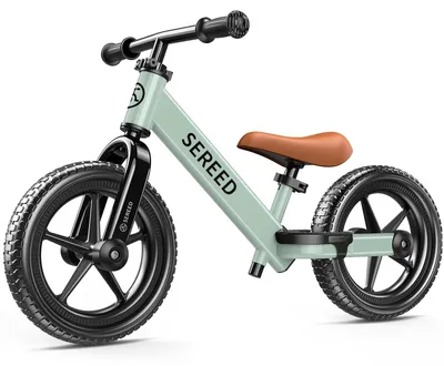 Laufrad für Kinder ab 2 Jahren, verstellbar, grün, 12 Zoll