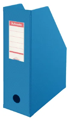Zdjęcie produktu dla Teczka na czasopisma Esselte VIVIDA, DIN A4, karton, niebieska, (szer.) 100 mm