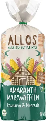 Image de Galettes de maïs à l'amarante - romarin 100g