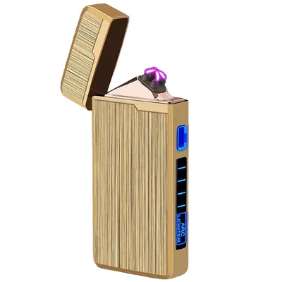 Obrázok produktu pre Elektrický zapaľovač s USB - Zlatá KP25696