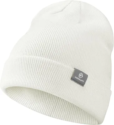 Zdjęcie produktu dla Czapki beanie męskie i damskie - wełniane zimowe czapki - akryl - elastyczne i miękkie - styl vintage