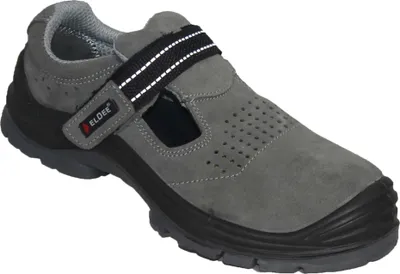 Produktbild von L+D Eldee Reggio 2190 S1P Sandale grau metallfrei, Größe:39 EU