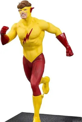 Produktbild von Diamond Select Teen Titans Kid Flash 16 Cm Mehrfarbig  Mehrfarbig One Size