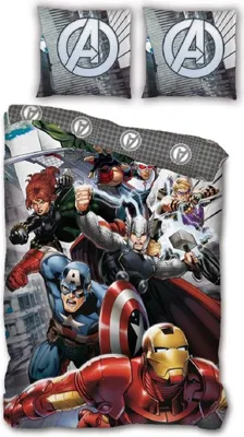 Produktbild von Aymax, Funda de edredón Vengadores Personajes de Avengers