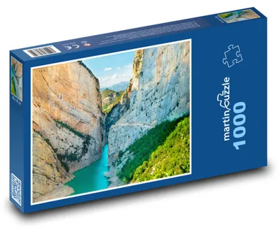 Zdjęcie produktu dla martinpuzzle - Puzzle 1000 elementów - Hiszpania - Congost de Mont