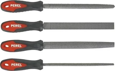 Produktbild von Holzraspel-Set - 20 cm/8" - 4 Stück.