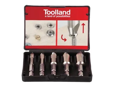 Produktbild von SCHRAUBENAUSDREHER-SET - 5-tlg.