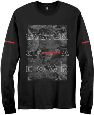 Produktbild von System of a Down Eye Collage Black XL T-Shirt