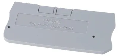 Obrázek produktu pro Phoenix Contact D-PT 1.5/S-TWIN, Kryt svorkovnice, 1 kusů, Šedá, 2,2 mm, 54 mm, 24,3 mm