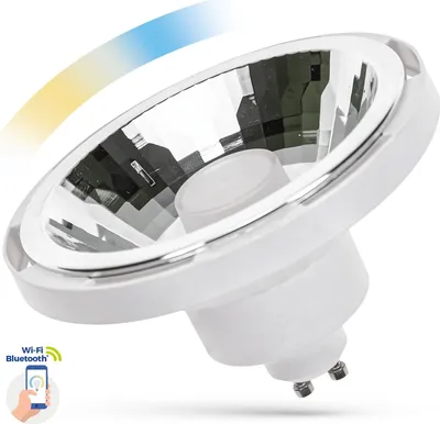 Produktbild von LED AR111 GU10 Reflektor 10W white Smart 1050lm Alexa Google Tuya 3000K-5800K DIMMBAR