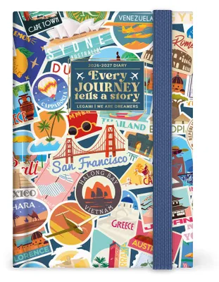 Immagine prodotto di Legami Calendario 16 mesi 2027 Travel Travel