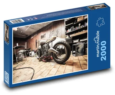 Obrázek produktu pro martinpuzzle - Puzzle 2000 - Motorka v garáži