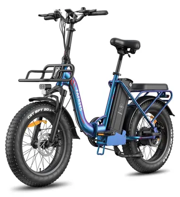 Produktbild von Electric Bike FAFREES F20 Max - Batterie 48V30AH 20" Reifen Mechanische Scheibenbremse - Aurorablau