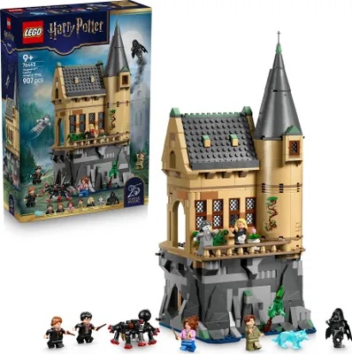 Produktbild von LEGO Harry Potter Schloss Hogwarts: Krankenflügel - DIY Set mit 7 Minifiguren - Modellbau mit Hermine und Ron Figuren - Kreatives Geschenk für Mädchen, Jungen und Fans ab 9 Jahren - 76463