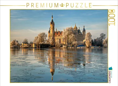 Produktbild von CALVENDO Puzzle Schwerin - UNESCO Weltkulturerbe | 1000 Teile Lege-Größe 64x48cm Foto-Puzzle für glückliche Stunden