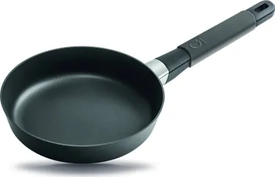 Obrázek produktu pro Pánev Squality s vysokým okrajem, antracit, 20 cm⌀, výška 7 cm, objem 1 l, rukojeť Ergo, sklokeramika/GAS