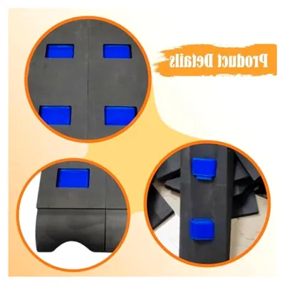 Produktbild von Ergonomische, wasserdichte Knieschoner mit dicker Schaumstoffpolsterung für Balkenabstände