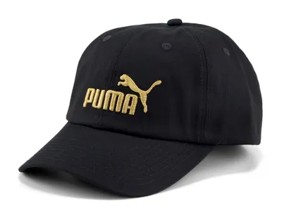 Image de PUMA cap Essential No.1 BB Cap Puma Black-Gold No1 Logo noir