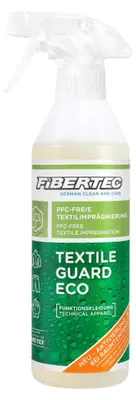 Produktbild von Fibertec Textile Guard Eco RT: PFAS-freies, biologisch abbaubares Imprägnierspray für Outdoor- und Funktionskleidung ohne Hitze, lösemittelfrei, 500ml
