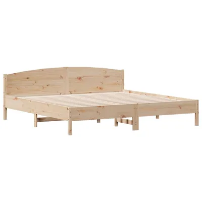 Obrázek produktu pro vidaXL Postel z masivu bez matrace 200x200 cm borovice