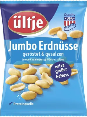 Produktbild von Ültje Jumbo Erdnüsse geröstet & gesalzen 200g