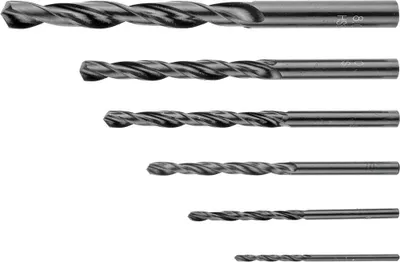 Produktbild von HSS-Bohrersatz 2- 8mm rollg. 6tlg.