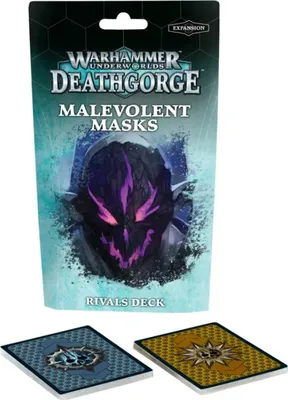 Produktbild von Warhammer Underworlds Deathgorge Malevolent Masks Rivals Deck Englisch