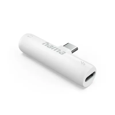 Obrázok produktu pre Adaptér HAMA Audio USB-C biely