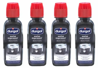 Produktbild von Durgol Swiss Espresso Spezial-Entkalker, Spezialentkalker, 2 Packungen, 4 x 125ml