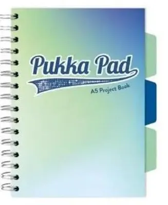 Zdjęcie produktu dla Kołozeszyt Pukka Pad Project Book A5 morski Seafoam