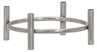 Produktbild von House Doctor Kerzenständer MAXI 4er antiksilber-Finish | Ø30cm